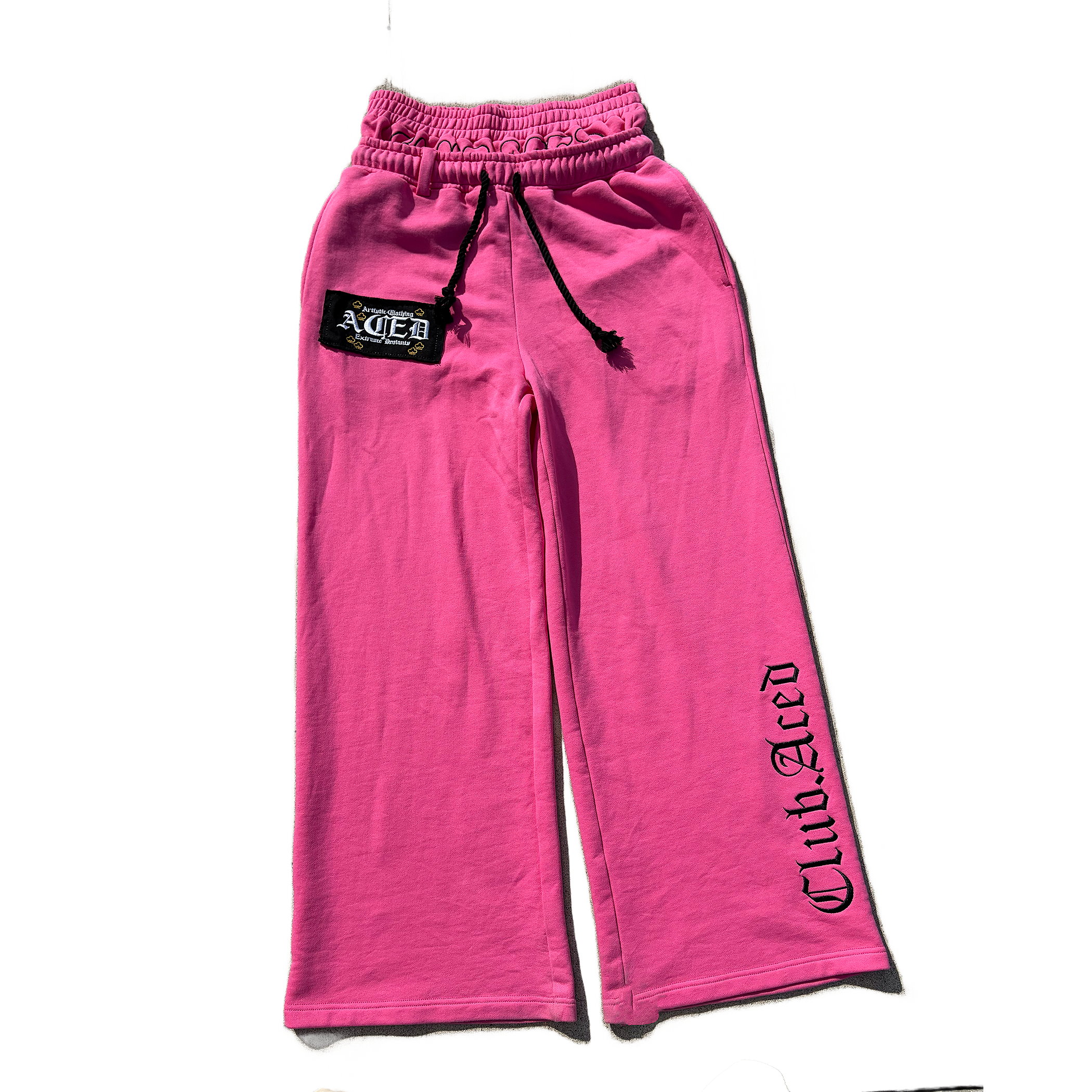 Double Waisted Sweats Pink