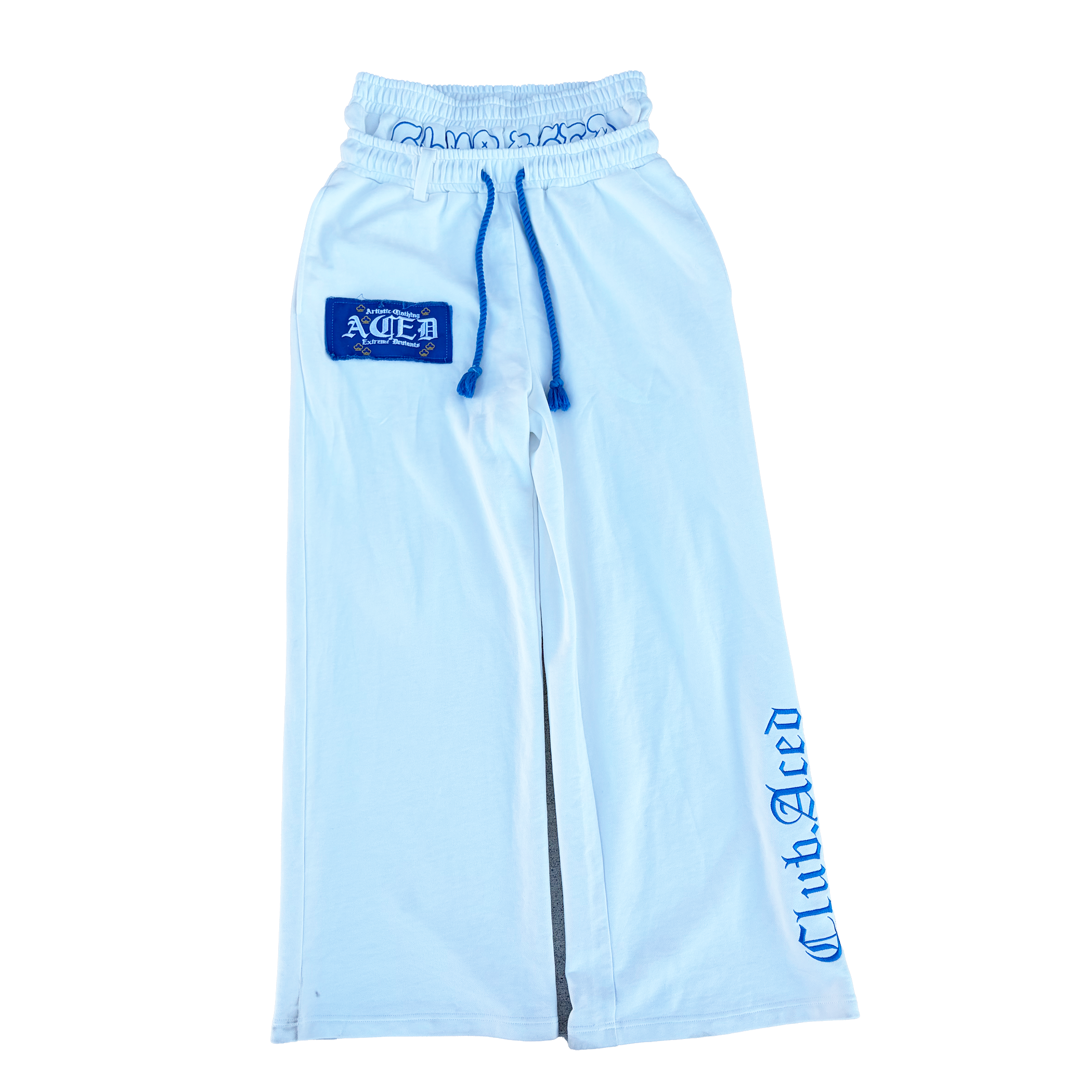 Double Waisted Sweats Blue