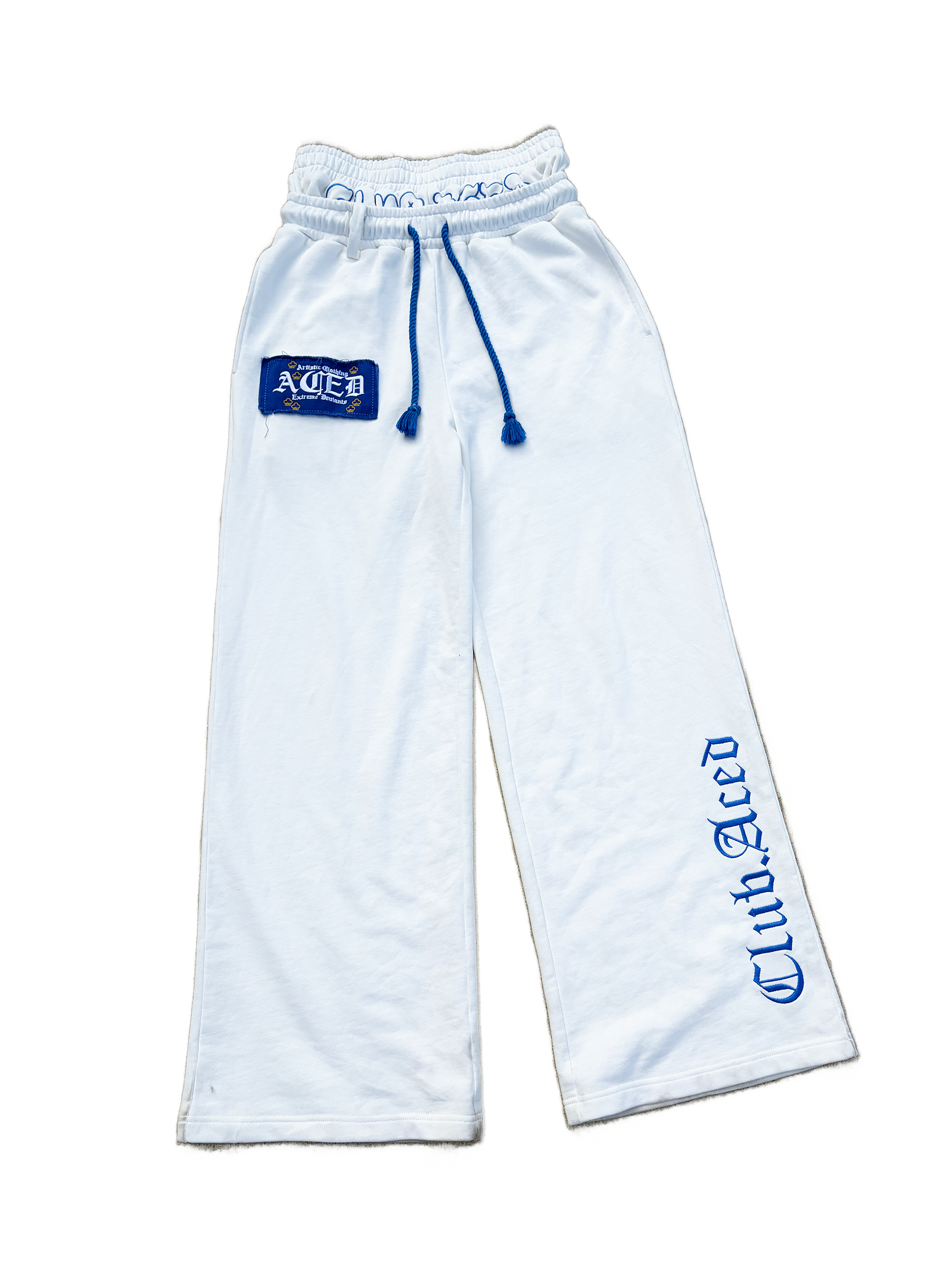 Double Waisted Sweats Blue